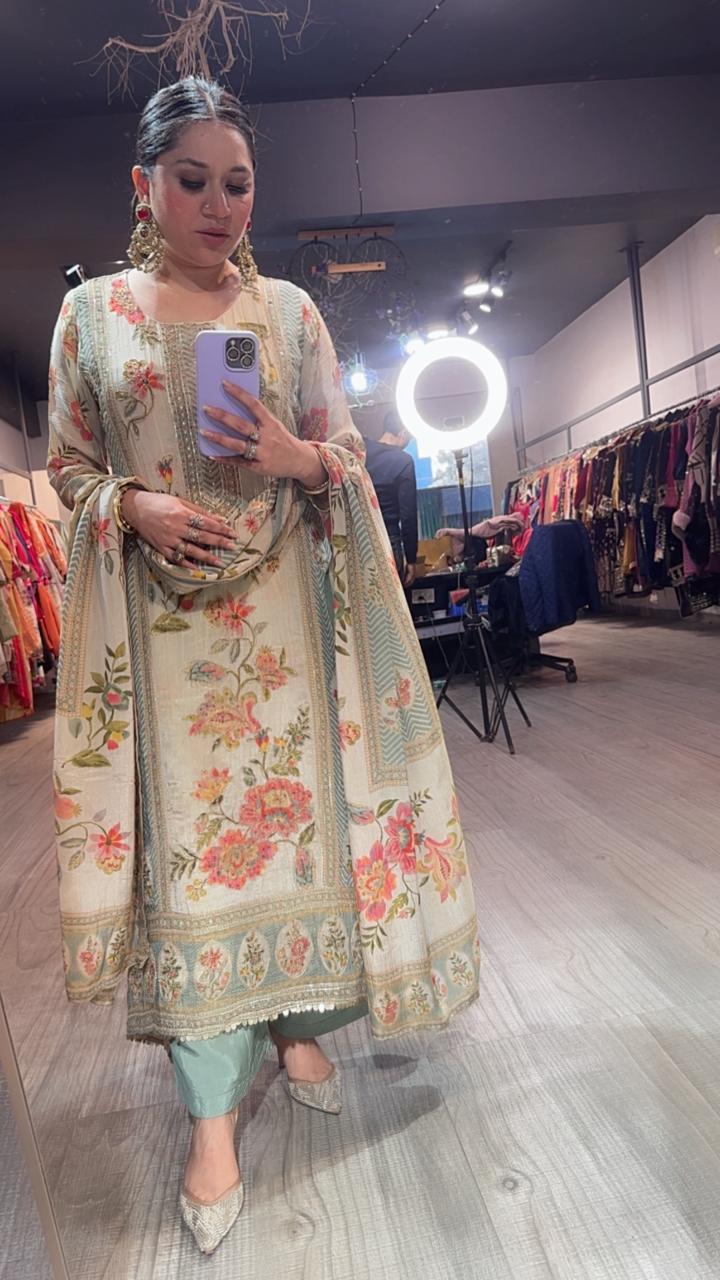 Mayan Digital c-cut Designer suit