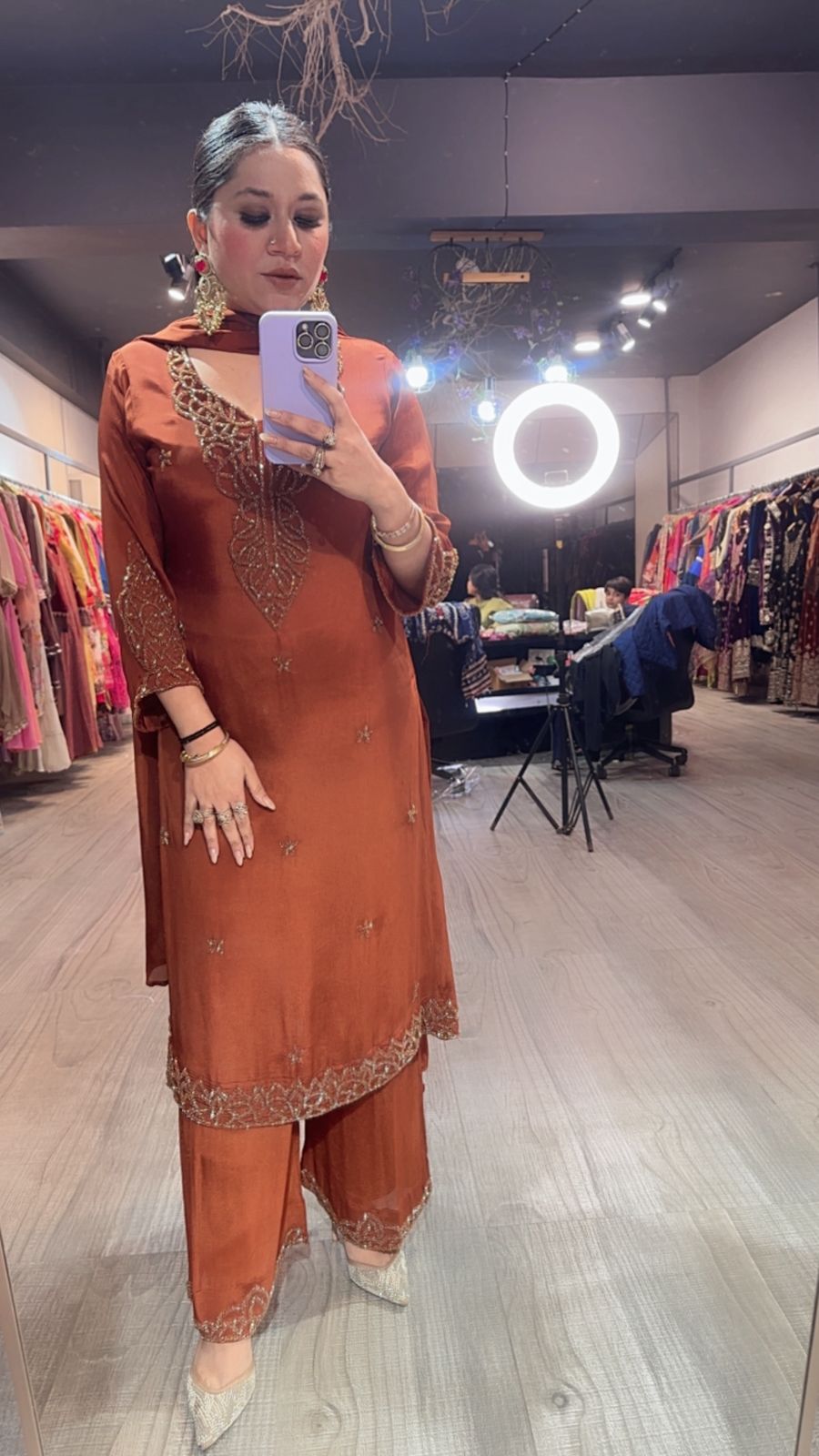 Chocolatti Katdana Designer Suit