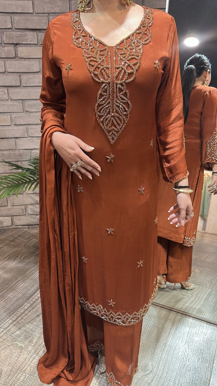 Chocolatti Katdana Designer Suit