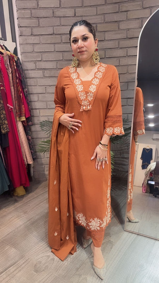 Sitara Designer Cotton suit