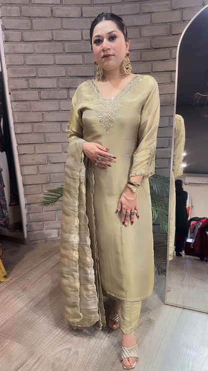 Gujral Golden Designer Suit