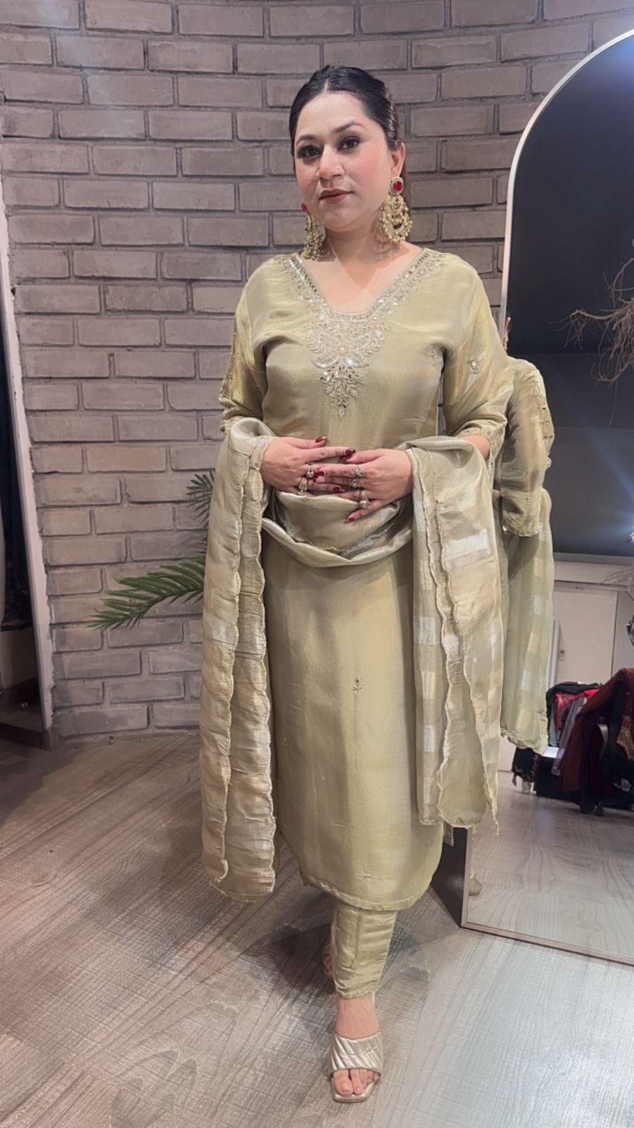 Gujral Golden Designer Suit