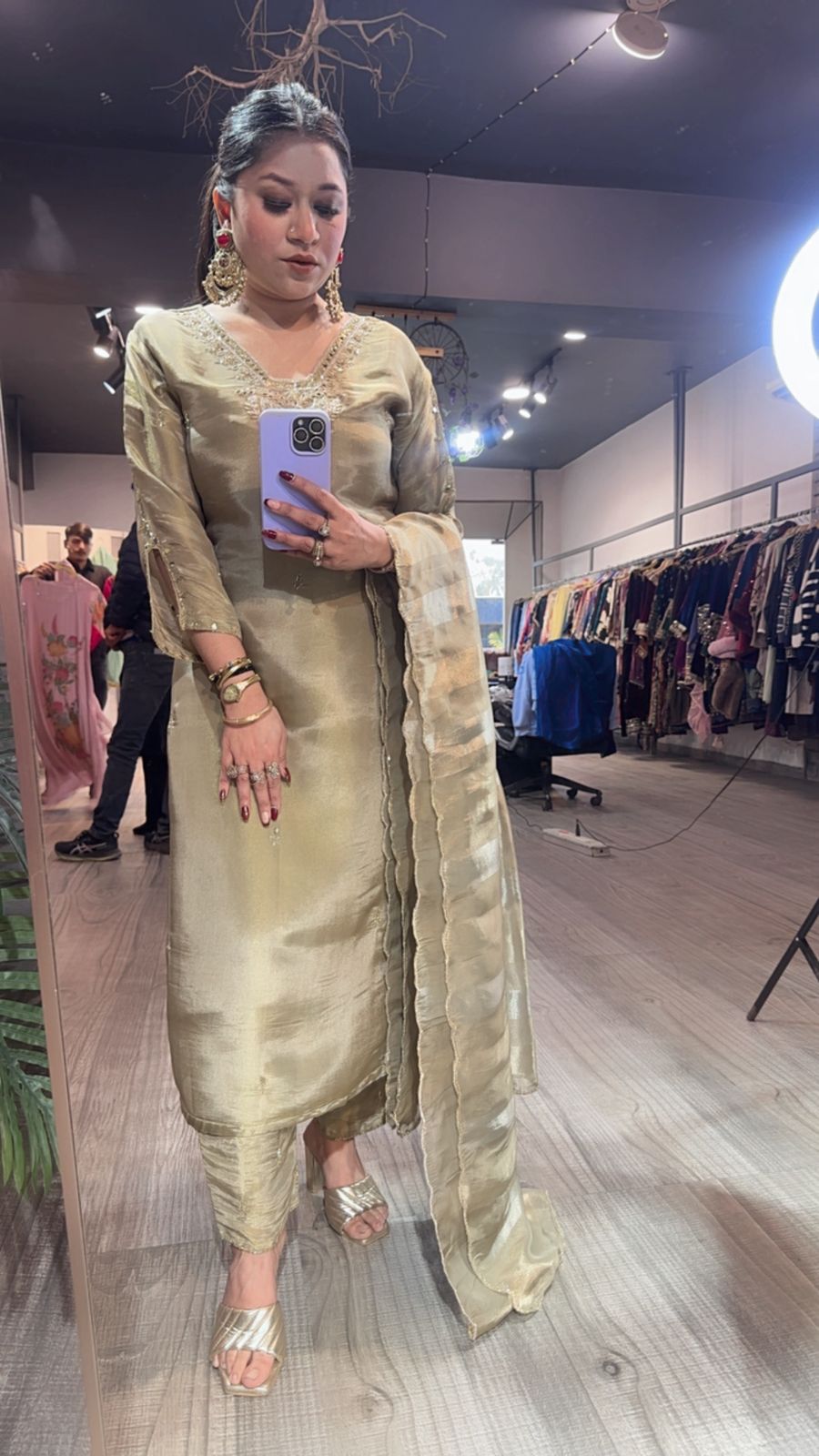 Gujral Golden Designer Suit