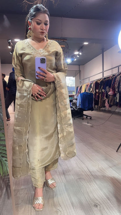 Gujral Golden Designer Suit