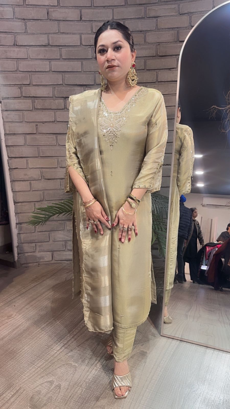 Gujral Golden Designer Suit