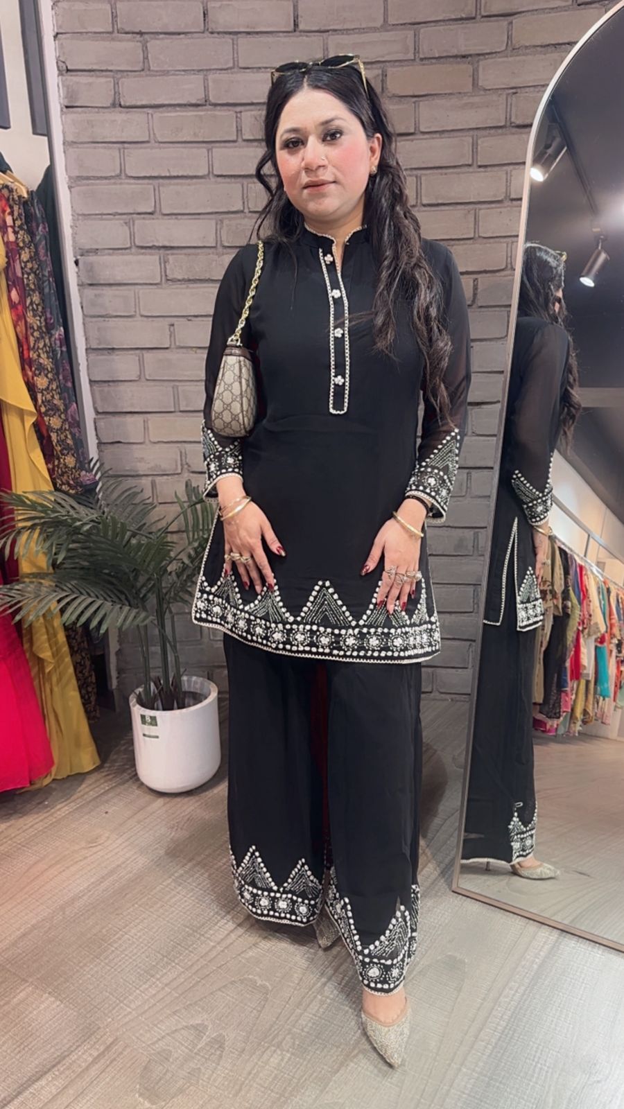 Dice Black white Designer Cordset