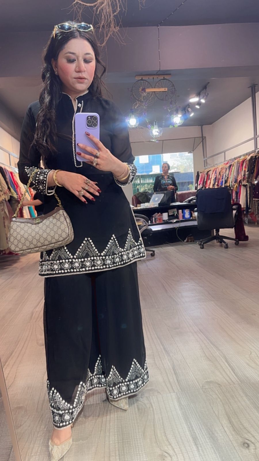 Dice Black white Designer Cordset