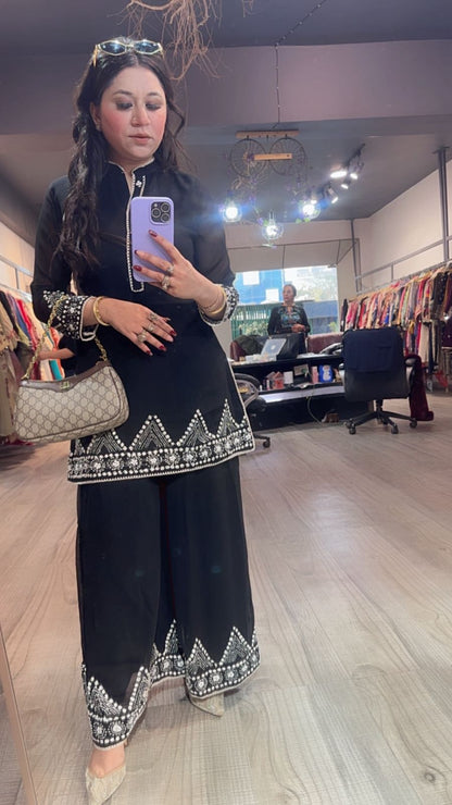 Dice Black white Designer Cordset