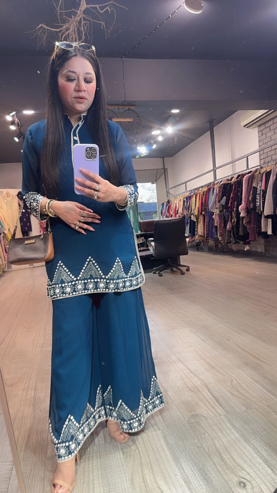 Dice Teal Blue Designer Cordset