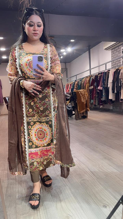 Rehmat Cotton Digital Designer Suit