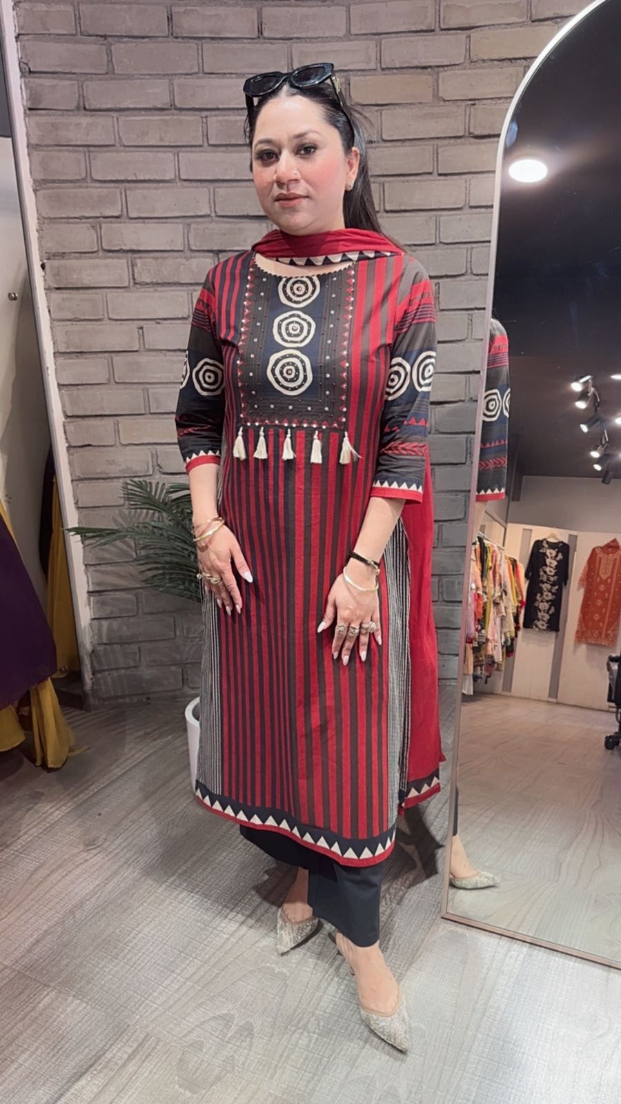 Label Black Cotton Designer Suit