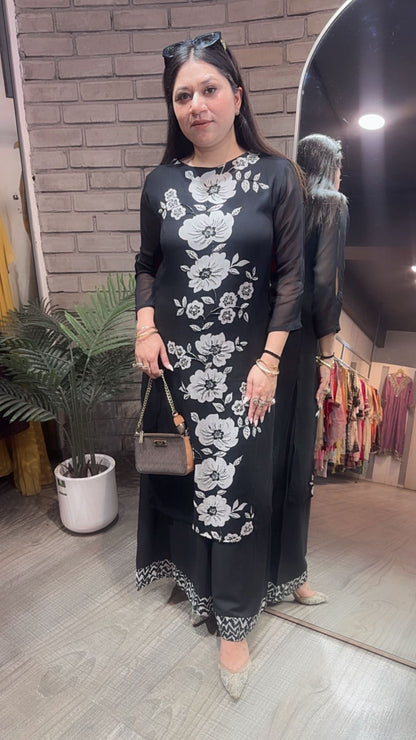 Casio Black white Designer Cordset