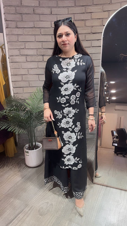 Casio Black white Designer Cordset