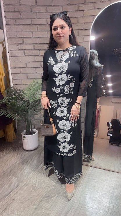 Casio Black white Designer Cordset