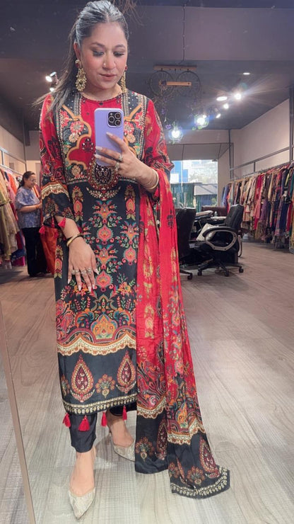 Retro Digital Tassel Designer Suit