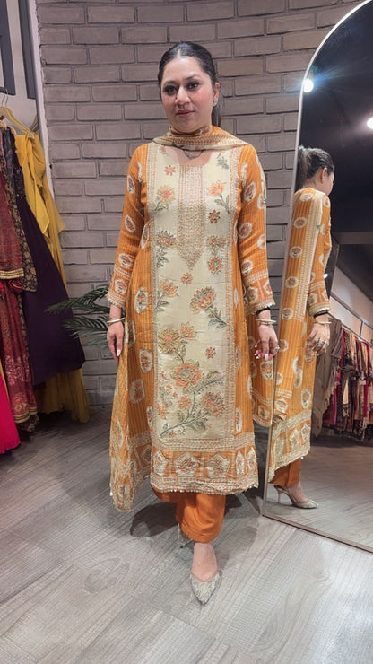 Ganda Digital c-cut Designer suit