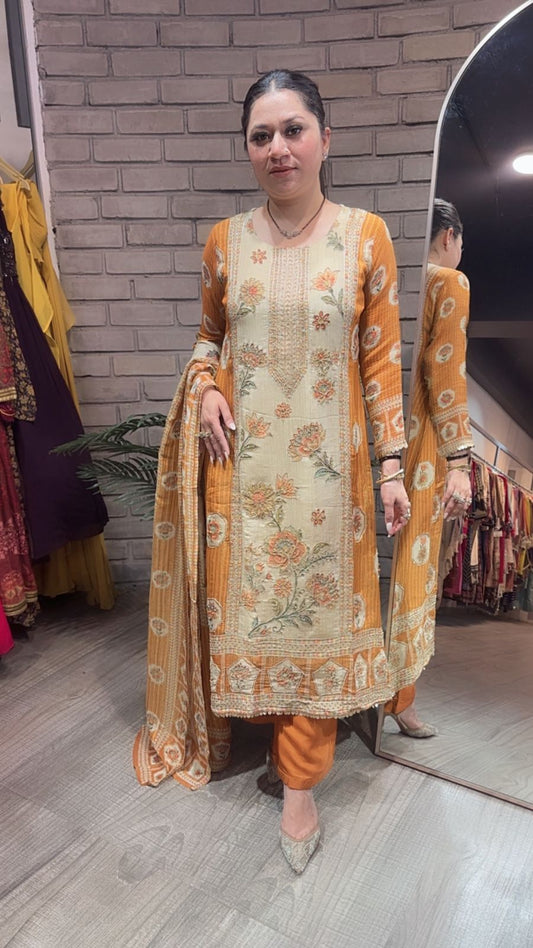 Ganda Digital c-cut Designer suit