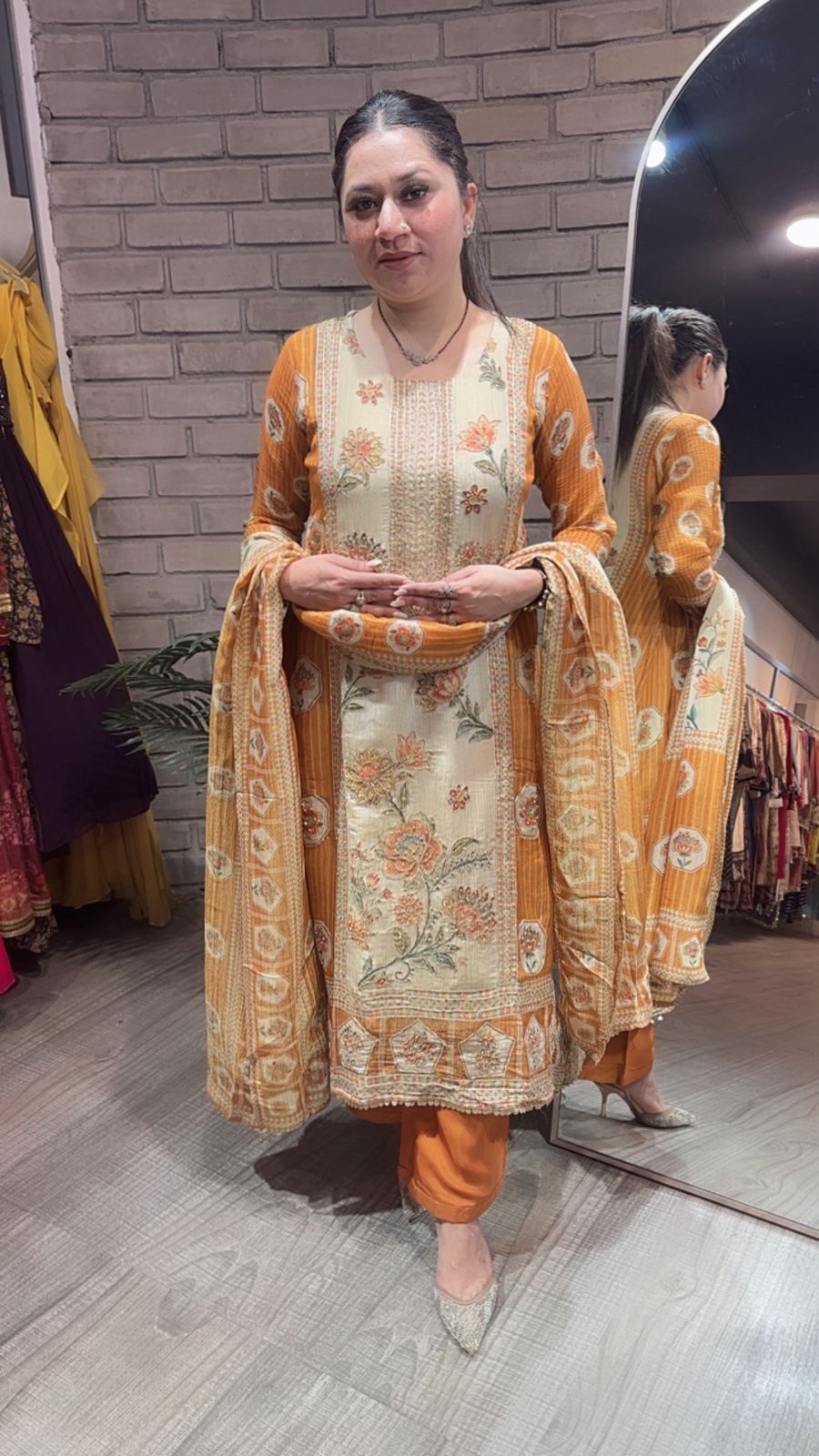 Ganda Digital c-cut Designer suit