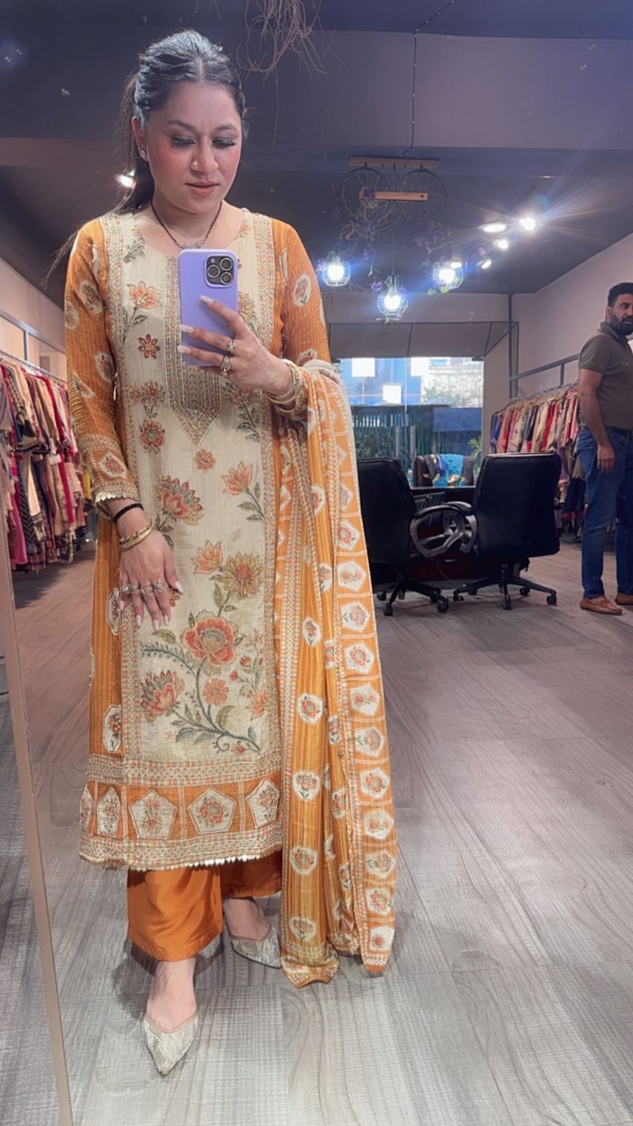 Ganda Digital c-cut Designer suit