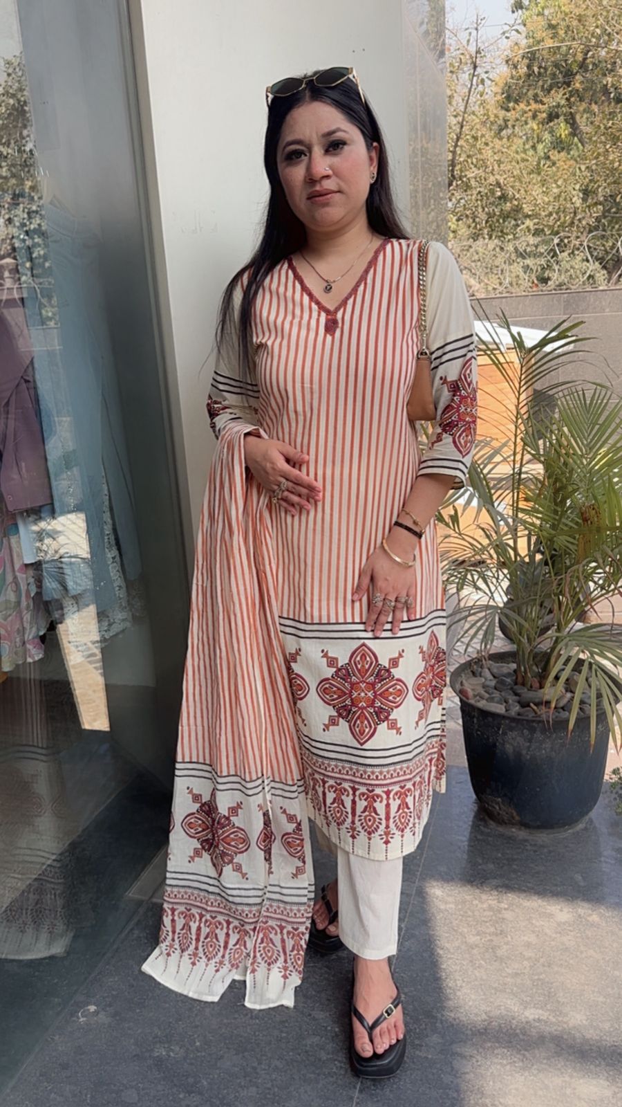 Taza Digital Cotton Designer Suit