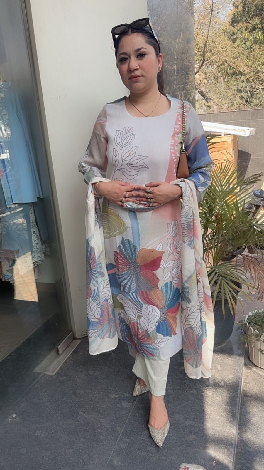 Fruti Floral Cotton Designer Suit