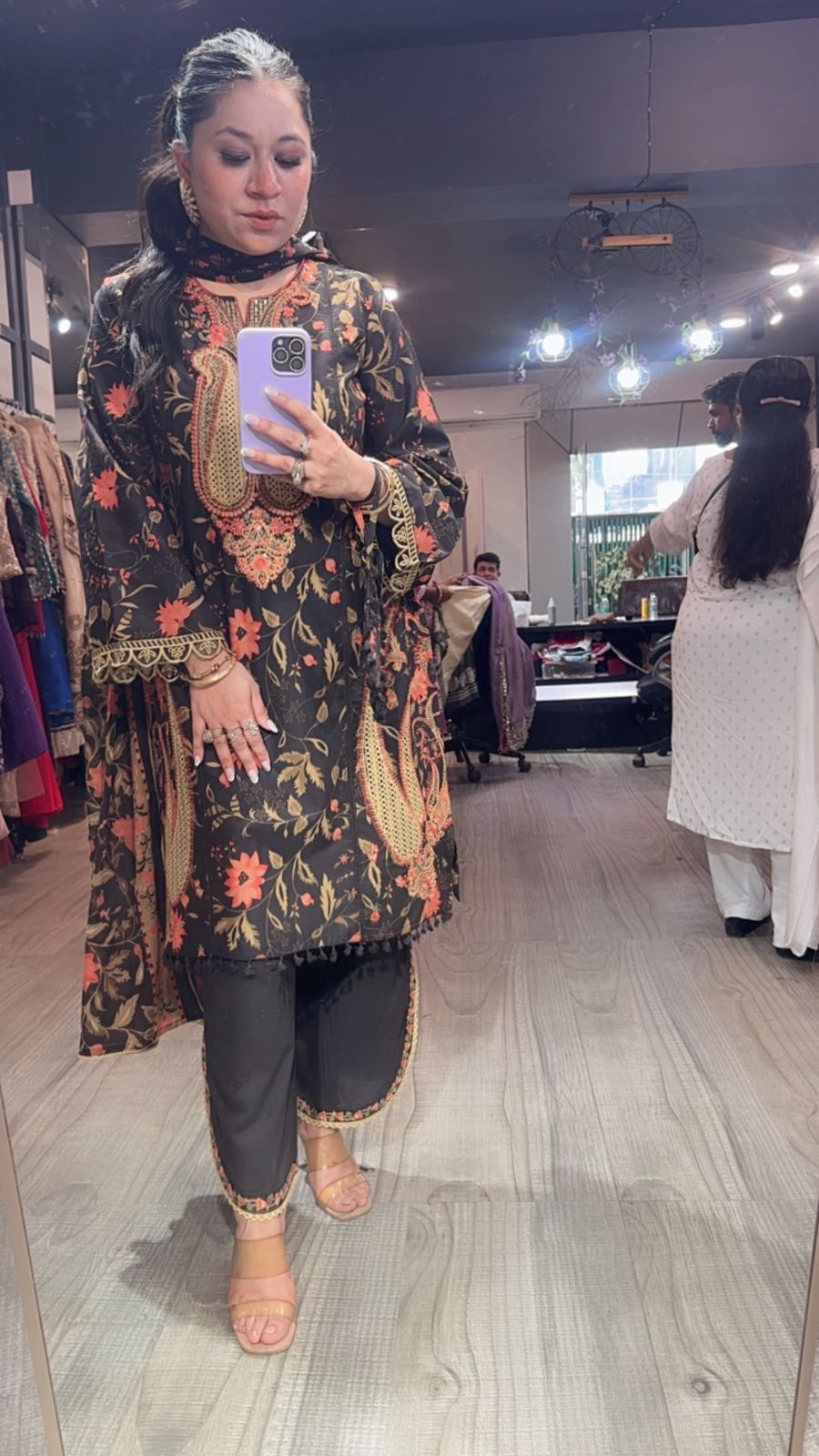 Nusrat Digital Pakistani Cotton Suit