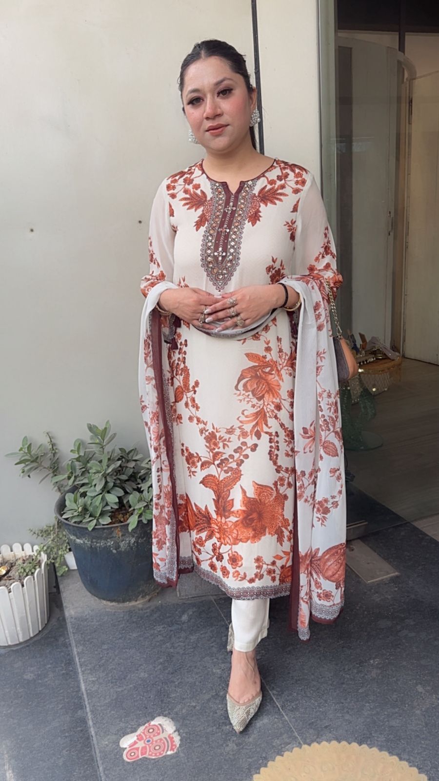 Gulzaar Digital print Designer Suit