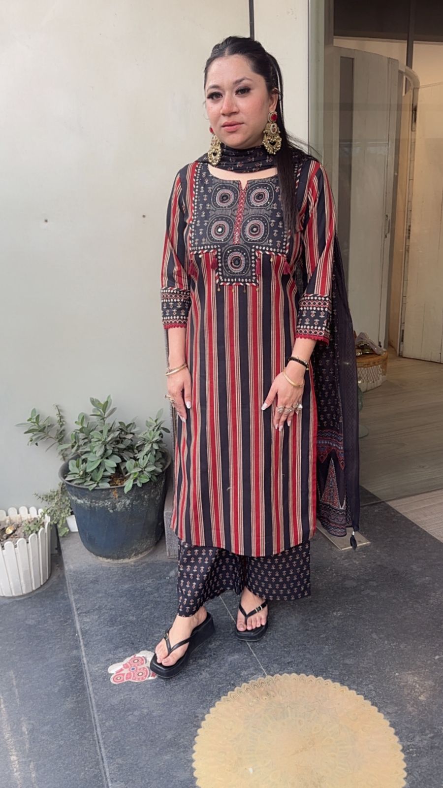 Tezaab Digital print Cotton Suit