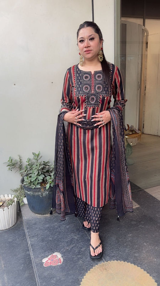 Tezaab Digital print Cotton Suit