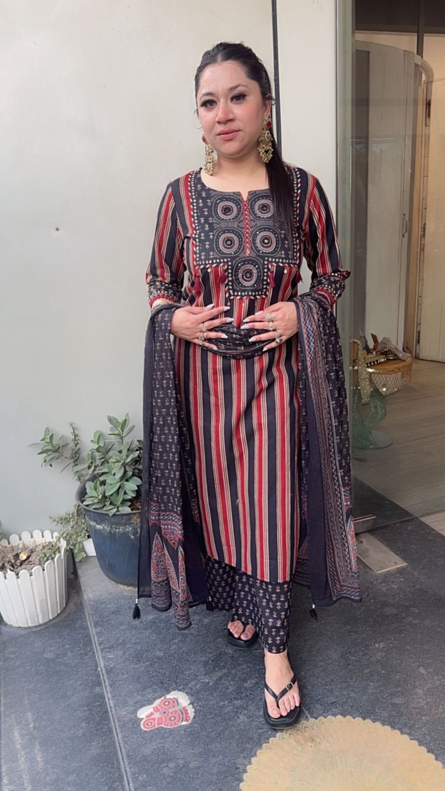 Tezaab Digital print Cotton Suit