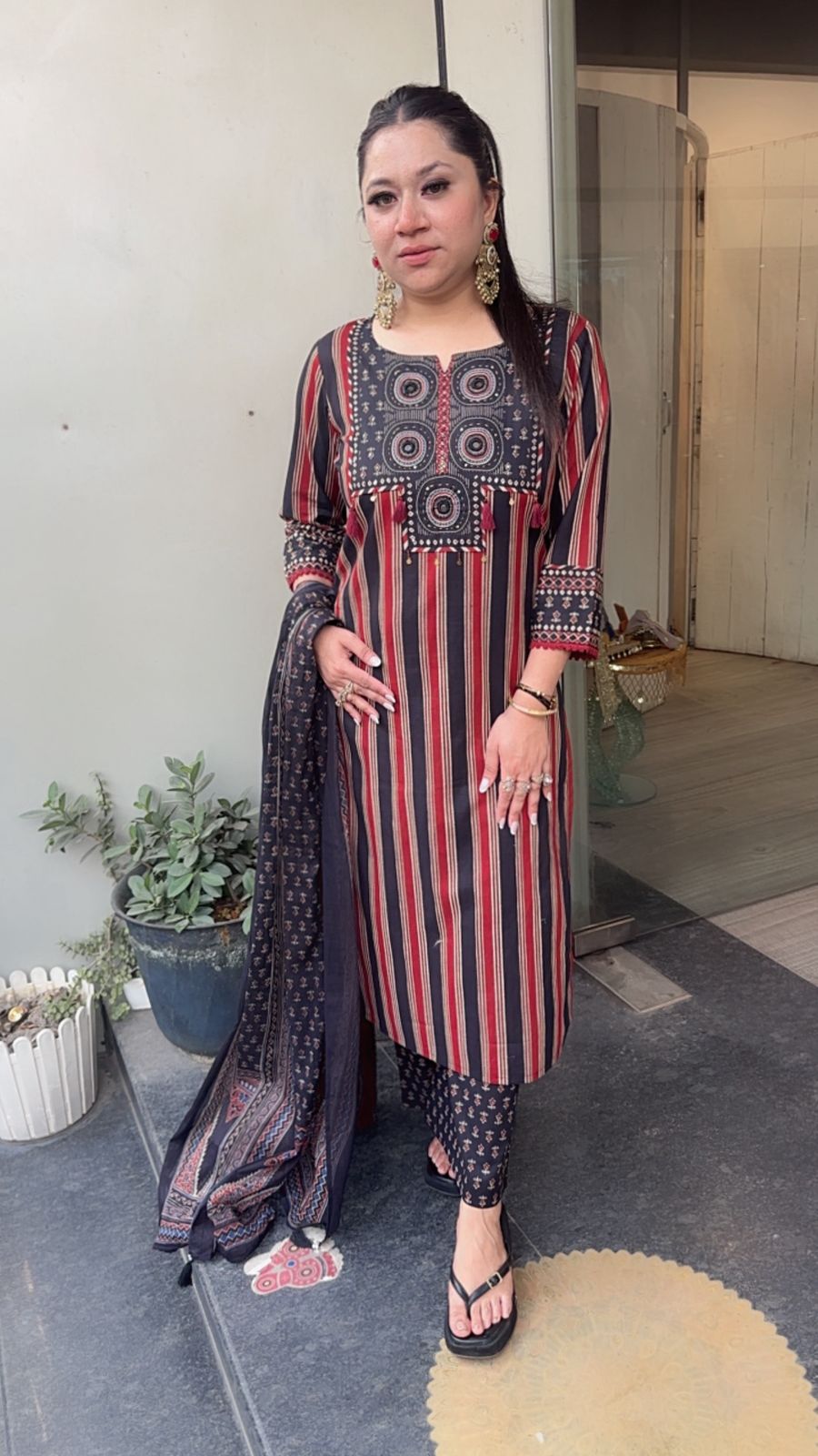 Tezaab Digital print Cotton Suit