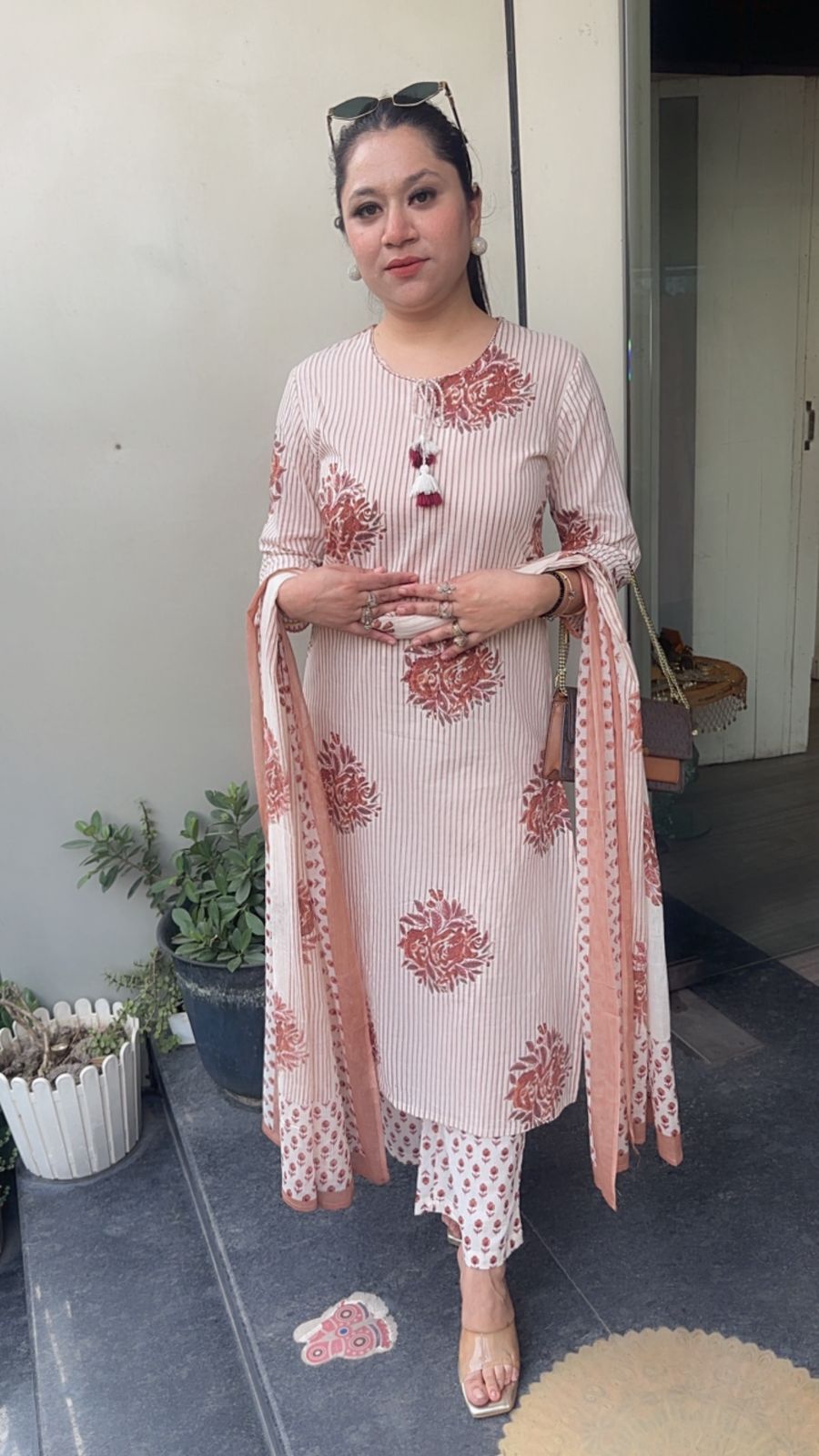 Ajwain Digital Designer Cotton Suit