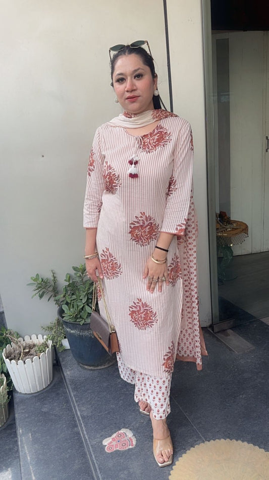 Ajwain Digital Designer Cotton Suit