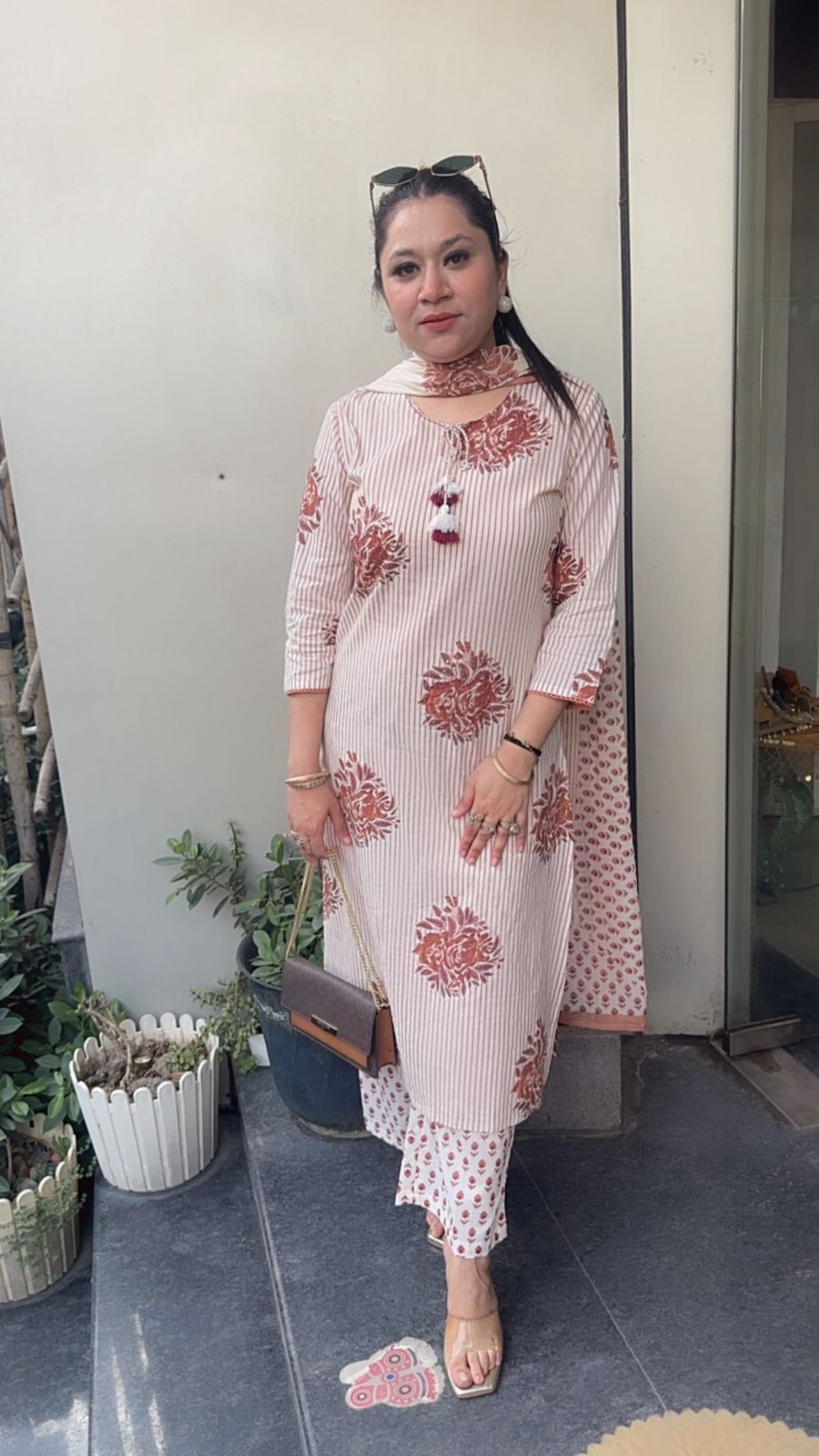 Ajwain Digital Designer Cotton Suit