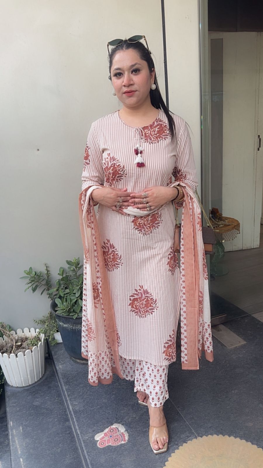 Ajwain Digital Designer Cotton Suit