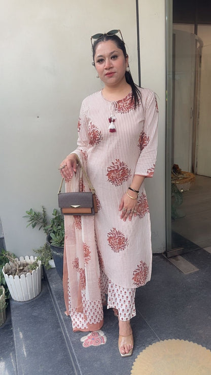 Ajwain Digital Designer Cotton Suit