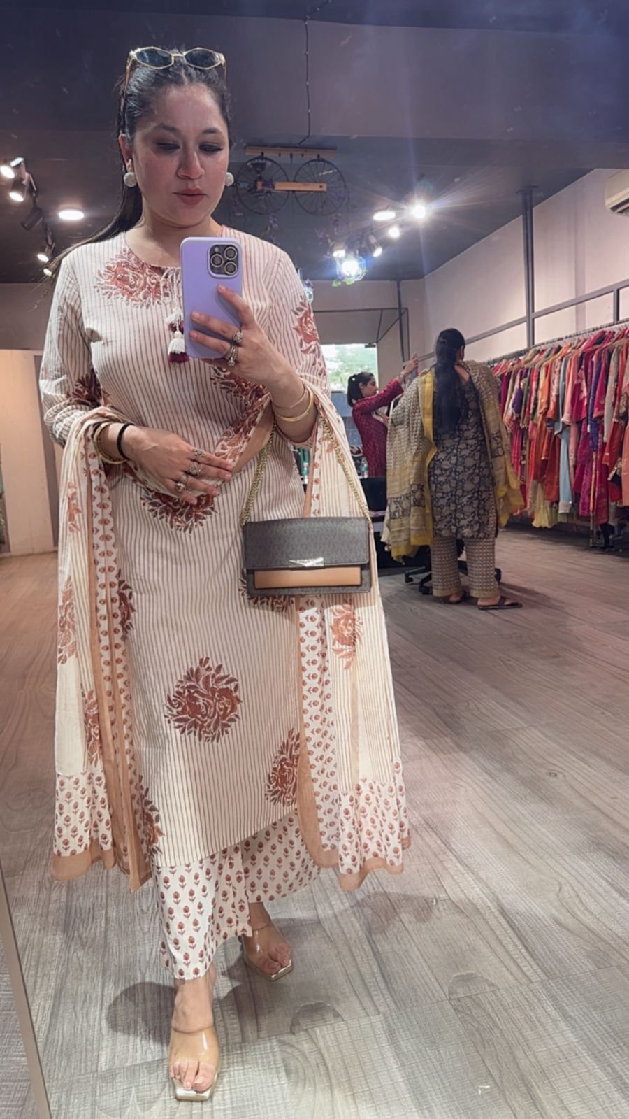 Ajwain Digital Designer Cotton Suit
