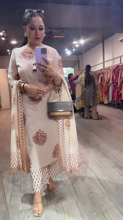 Ajwain Digital Designer Cotton Suit