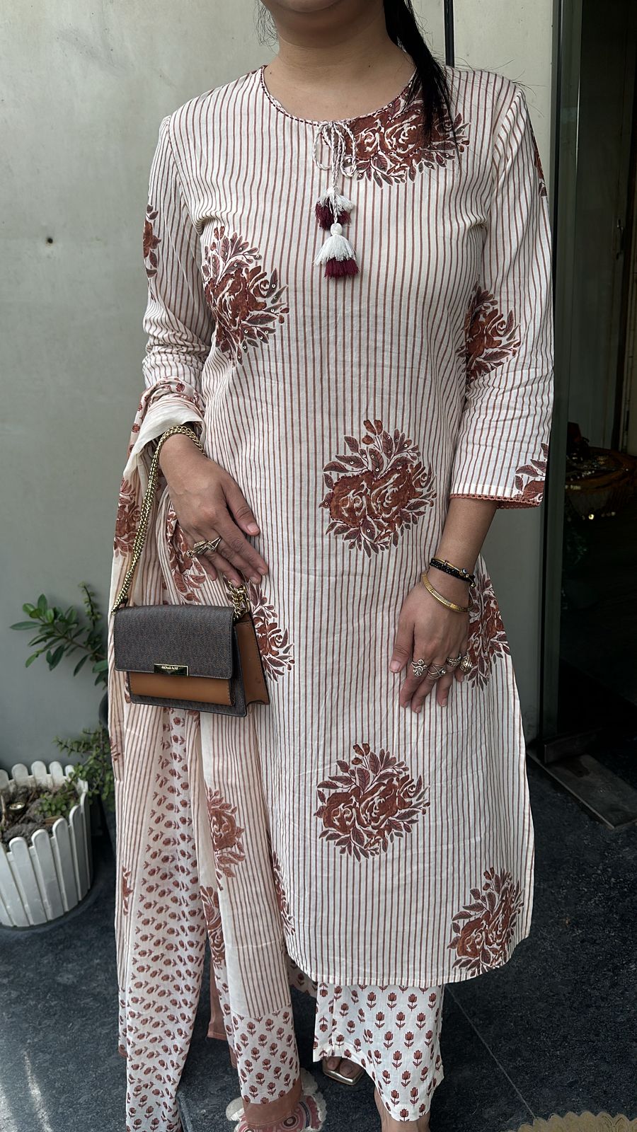Ajwain Digital Designer Cotton Suit