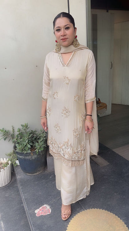 Dora Ivory Katdana Designer Suit