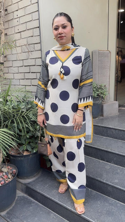 Kulfi polka Digital Farshi salwar Designer Suit
