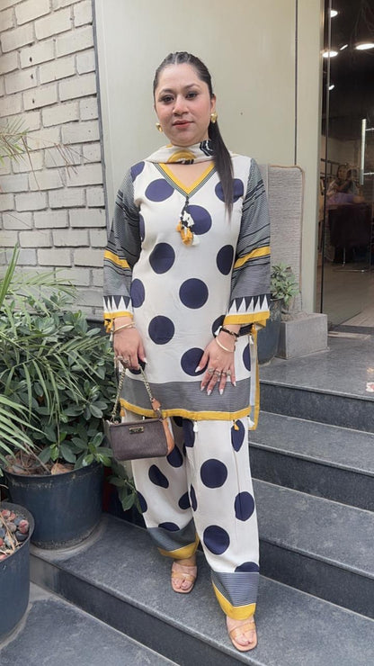 Kulfi polka Digital Farshi salwar Designer Suit