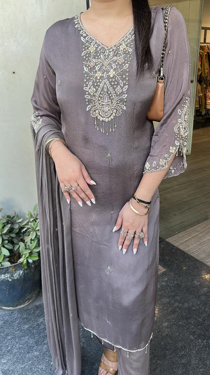 Jeera Mouse Katdana Designer Suit