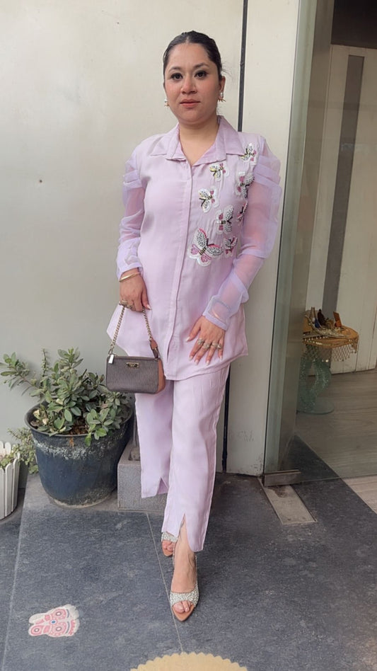 Butterfly Lavender Designer Cordset