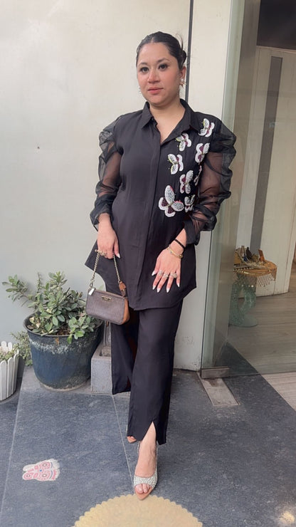 Butterfly Black Designer Cordset