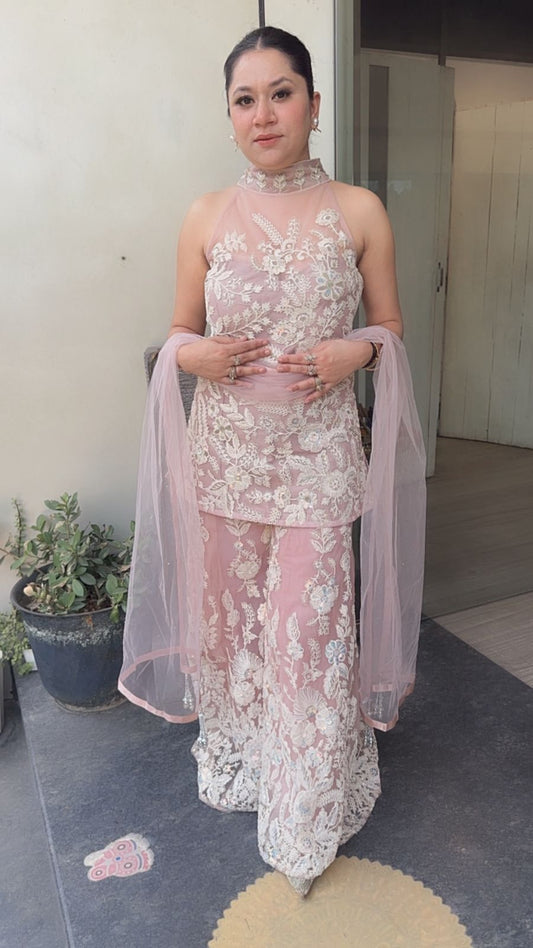 Dilruba Heavy Thread work Designer Suit