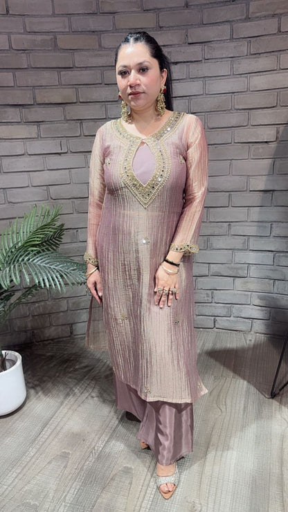 Mahroo Designer Shimmer Cordset (3pc set)