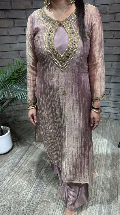 Mahroo Designer Shimmer Cordset (3pc set)