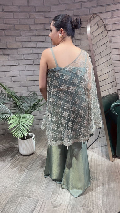 Spotlight Sea Green  heavy cape plazoo set (3pc Set)