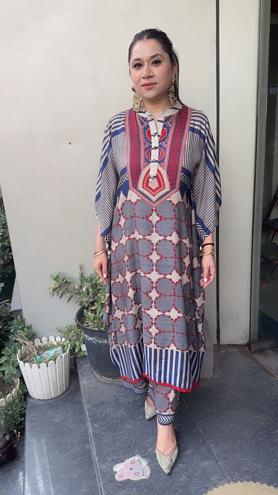 SoHo Digital Cotton Designer kaftan Style